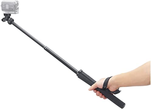 Sony VCT-AMP1 Monopod (Selfie Stick, faltbares Einbeinstativ, bis Max. Höhe 91,3 cm, Länge zusammengeklappt 30,2 cm, geeignet für Action Cam FDR-X3000, FDR-X1000, HDR-AS300, HDR-AS200, HDR-AS50) schwarz
