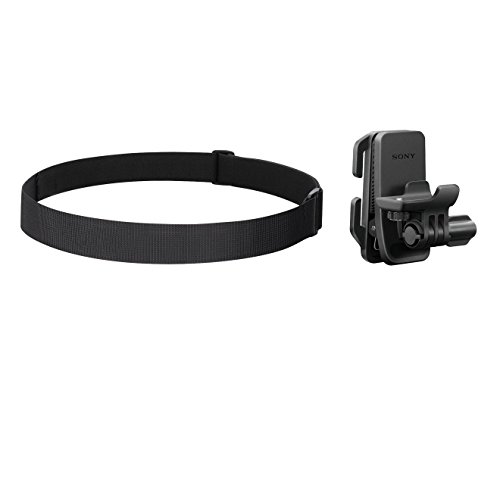 Sony BLT-CHM1 Kopfmontage Kit (Zubehör Montage Kit für Helm, Brille und Kopf, geeignet für Action Cam FDR-X3000, FDR-X1000, HDR-AS300, HDR-AS200, HDR-AS50) schwarz