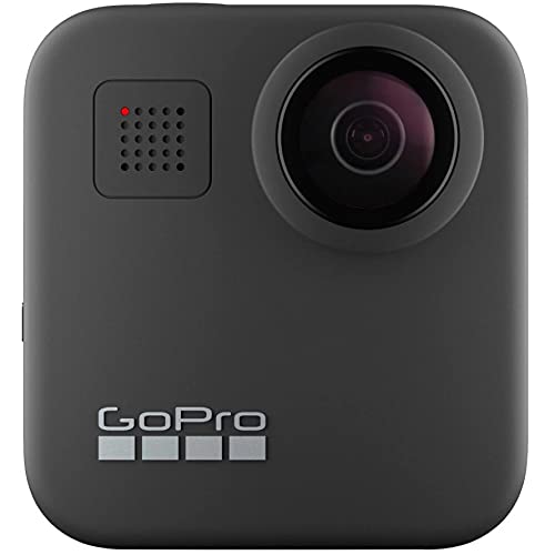 GoPro MAX — Waterproof 360 + Traditional Camera with Touch Screen Spherical 5.6K30 HD Video 16.6MP 360 Photos 1080p Live Streaming Stabilization