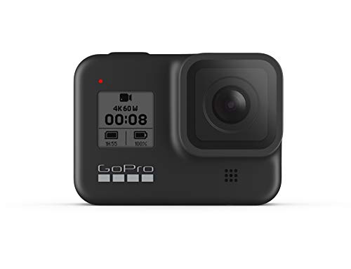 GoPro HERO8 Actioncam, Black - Wasserdichte 4K-Digitalkamera mit Hypersmooth-Stabilisierung, Touchscreen und Sprachsteuerung - Live-HD-Streaming*