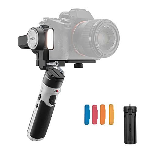 ZHIYUN Crane M2S[Official] 3-Axis Stabilizer Gimbal for Smartphones, Action Cams, Compact and Lightweight Hybrid Cameras
