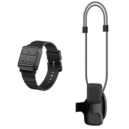 SJCAM Fernbedienungsuhr, Magnetischer Nackenhaken und wasserdichte Tasche für C200 C200PRO Action Cam