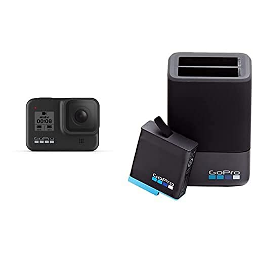 GoPro HERO8 Black + Dualladegerät + Akku