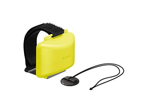 Sony AKA-FL2 Schwimmer Action Cam (Stativgewinde, hält Action Cam über Wasser, geeignet für Action Cam FDR-X3000, FDR-X1000, HDR-AS300, HDR-AS200, HDR-AS50) gelb