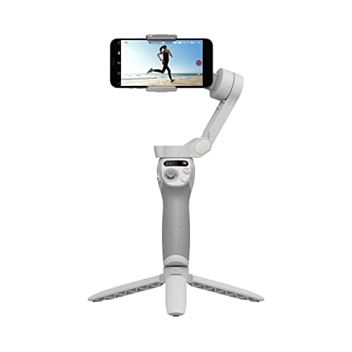 OSMO Mobile SE Smartphone-Gimbal, 3-Achsen-Stabilisierung, handlich und faltbar, Android- und iPhone-Gimbal mit ShotGuides, Smartphone-Gimbal mit ActiveTrack 5.0, Vlog-Stabilisator