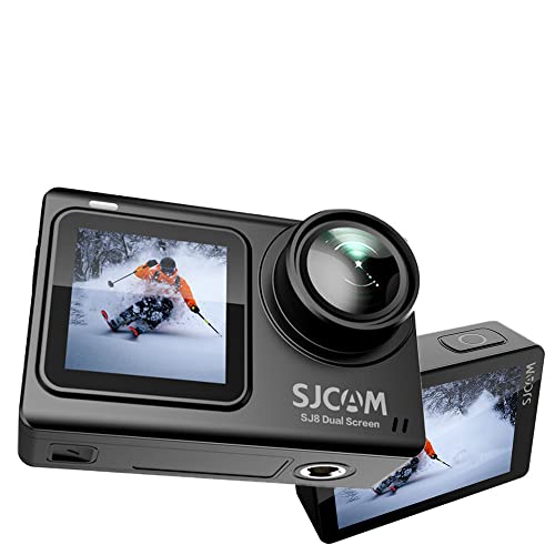 SJCAM SJ8 Dual Screen Action Kamera 4K 30FPS 12MP Wasserdicht WiFi Nachtsicht 5,9 cm Touchscreen Sportkameras