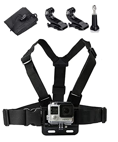 LONDON FAB Action-Kameragurte, kompatibel mit Allen Gopro- und Action-Kameras (Brustgurt)