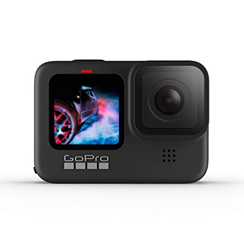 GoPro HERO 9 Black Actioncam - 5K / 30 BpS Action Cam 5K, GPS, Wasserfest, Stoßfest, Stereo Sound,