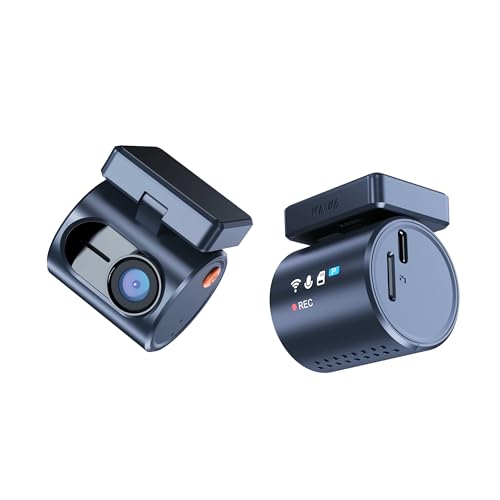 KAWA Dashcam Auto MINI 3 Pro - Transparency Display, 2K1296P QHD Vorne Dashcam mit WDR/3D DNR, Super Nachtsicht, 135° FOV, G-Sensor, Superkondensator, Loop-Aufnahme, App-Steuerung