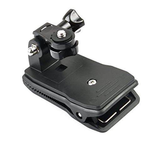 360 Grad Rotary Rucksack Hat rec-mounts Clip Fast Clamp Halterung für GoPro Hero 2 3 3 + Sony Action Cam hdr-as200 V AS100 V AS30 V as20 V AZ1 fdr-x1000vr/AEE Kamera/Xiaomi xiaoyi Kamera Zubehör