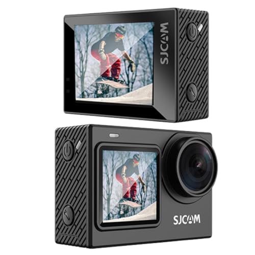 SJCAM SJ6 Legend Action Kamera 4K WiFi 30M Wasserdicht Ultra HD 2 Zoll Touchscreen Gyroskop Stabilisierung Sport DV - Schwarz Farbe