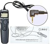 PROtastic® DSLR Intervalometer / Timer Auslöser für Zeitraffer-Fotografie + Astro-Langbelichtung (Canon E3-Kabel)