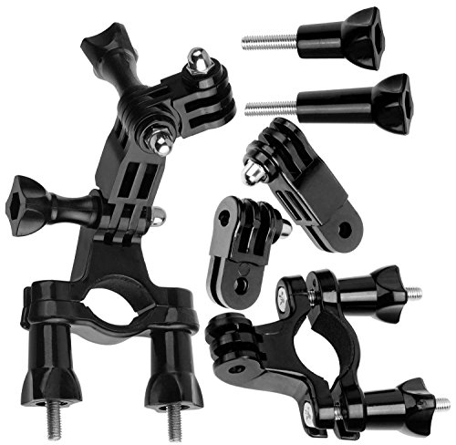 yayago 3-Way 3-Wege Pivot Arm Stangen Rohr Lenker Halter für GoXtreme Black Hawk 4k