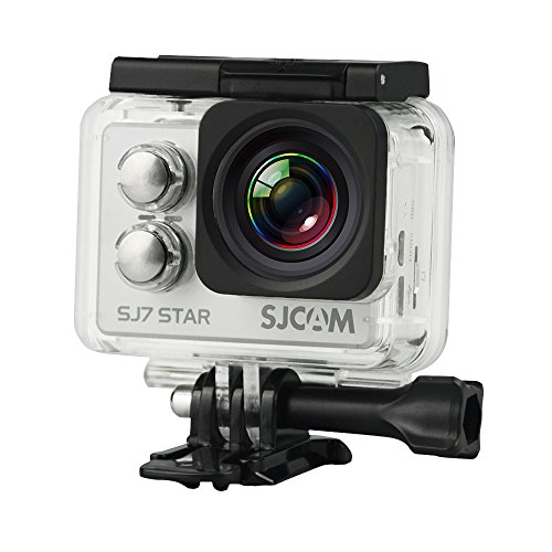 SJCAM SJ7 STAR SLV 'STAR 4K NATIV' Actionkamera 16MP Touchscreen Sony Sensor WLAN HDMI Wasserdicht silber