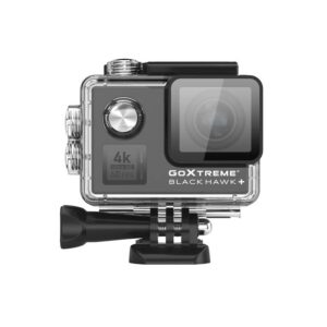 Actioncam Black Hawk+ 4K Ultra HD, 170° Weitwinkel, Wasserfest bis 60m, 12MP Sensor
