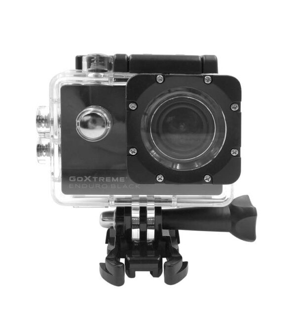Actioncam Enduro Black, 170° Weitwinkel, Wasserfest bis 30m, 8MP Sensor
